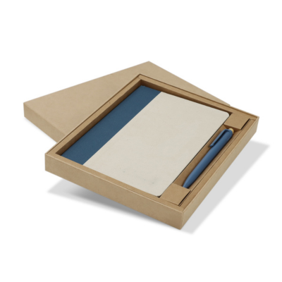 Notebook and Recycled Pen Gift Set